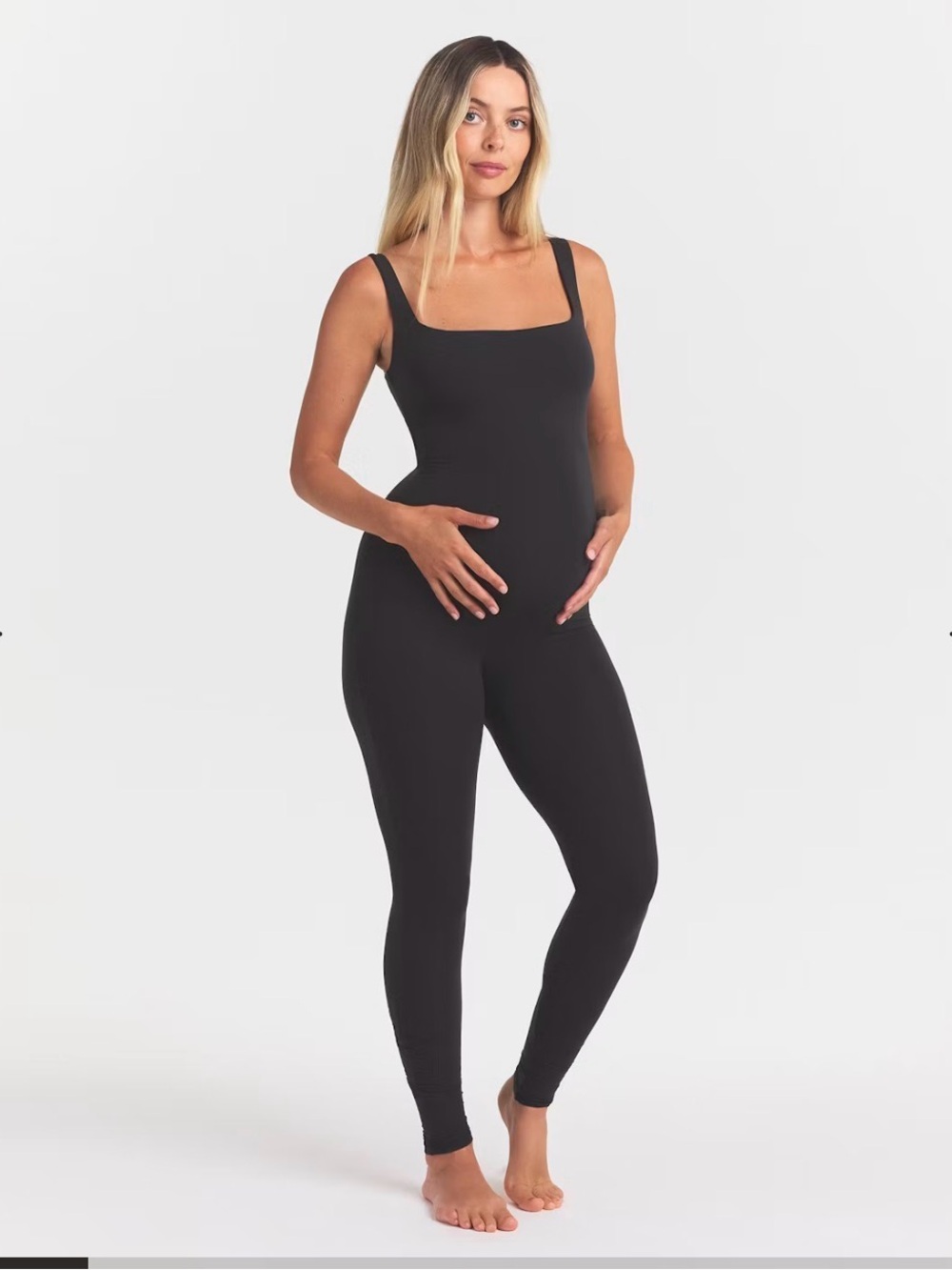 FITS EVERYBODY MATERNITY CATSUIT STYLE: OS FUL-4386COLOR: ONYX SIZE:S
